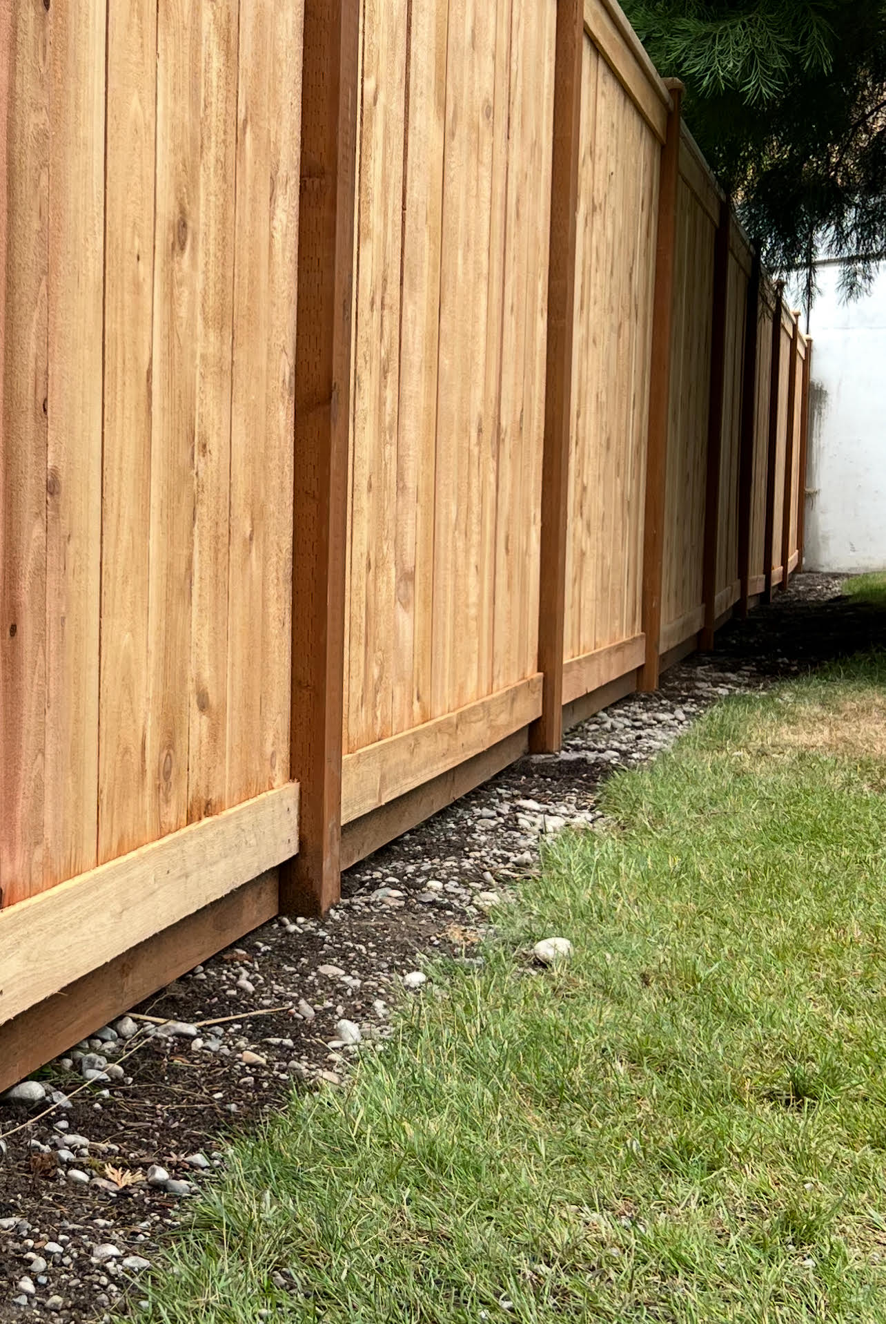 2x4 Rot Board add-on option for Seattle fences by MyFence.com