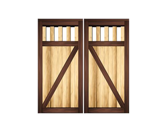 Craftsman Style Gate