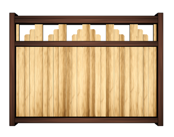 Santa-Fe Style Fence
